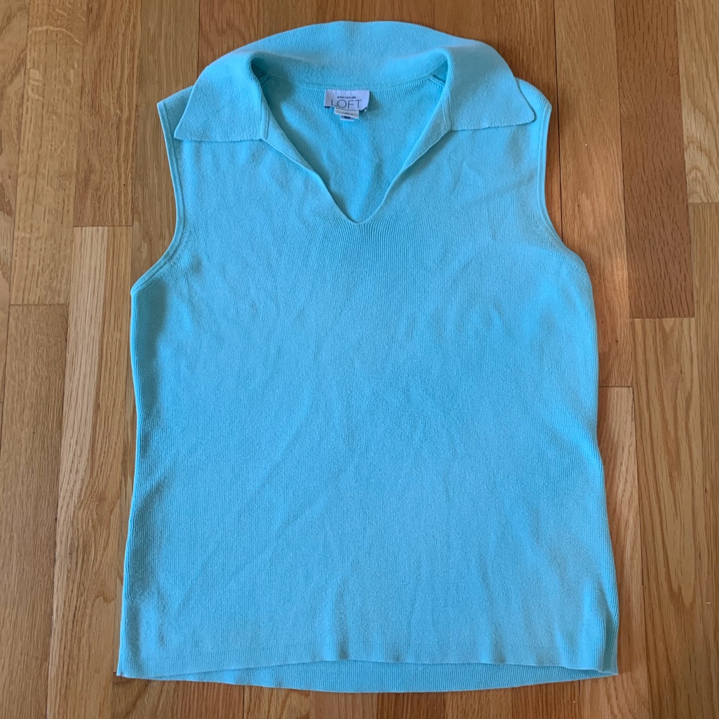 Sky Blue Cotton Top